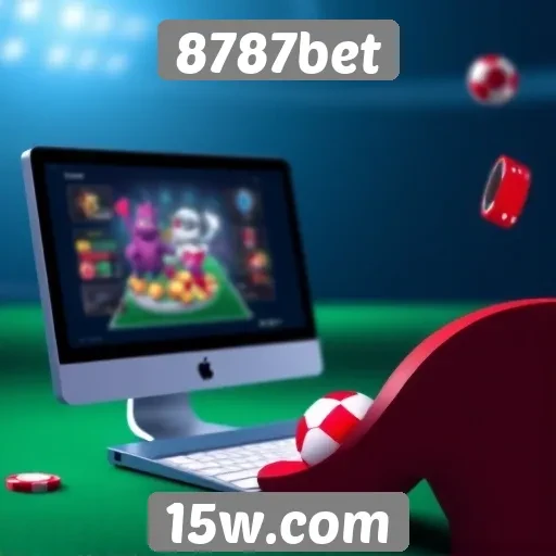 Facilidade de navegação no site 8787bet